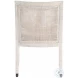 Windward White Rattan Dining Chair