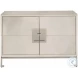 Goldenrod Gray Accent Cabinet