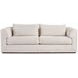 Theo Sheldon Ivory Performance Fabric 92" Sofa with Pillows