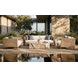 Praia Cream 92" Outdoor Sofa