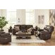 Leesworth Dark Brown Power Recliner