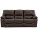 Leesworth Dark Brown Power Reclining Sofa