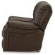 Leesworth Dark Brown Power Recliner