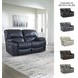 Leesworth Ocean 65" Power Reclining Loveseat