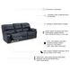 Leesworth Ocean 88" Power Reclining Sofa
