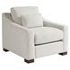 Marlowe Monique Linen Performance Fabric Lounge Chair with Pillow