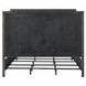 Montclair Cocoa and Silken Fog King Upholstered Panel Bed