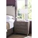 Montclair Cocoa 3 Drawer Nightstand with USB Charging