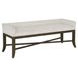 Ashford Yukon Sand Upholstered 56" Bench