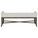 Ashford Yukon Sand Upholstered 56" Bench