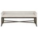 Ashford Yukon Sand Upholstered 56" Bench