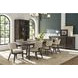 Montclair Cocoa Extendable Rectangular Dining Room Set