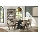 Montclair Cinder and Cocoa Extendable Round Dining Room Set