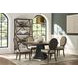 Montclair Cinder and Cocoa Extendable Round Dining Room Set