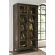 Montclair Cocoa 2 Glass Door Display Cabinet with LED