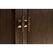 Montclair Cocoa 4 Reeded Door Credenza