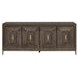 Montclair Cocoa 4 Door Embossed Credenza