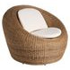 Azure Nomad Snow Performance Fabric Sea Pod Swivel Chair
