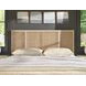 Oasis Dockside and Cross Hatch Cane King Panel Bed