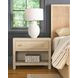 Oasis Dockside 1 Drawer Nightstand with USB Charging and LED