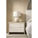 Azure Dockside 2 Drawer Bedside Chest with USB Charging