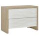 Azure Dockside 2 Drawer Bedside Chest with USB Charging