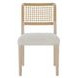 Oasis Dockside and Nomad Snow Performance Fabric Dining Chair Set of 2