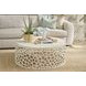 Oasis White and Quartz Top Occassional Table Set