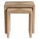 Azure Abaca Nesting Table