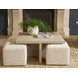 Azure Dockside Square Occasional Table Set