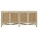 Oasis Dockside Woven Cane 4 Door Credenza