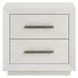 Azure Shoreline 2 Drawer Nightstand with USB Charging and LED