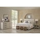 Oasis Nomad Snow Performance Fabric Tidal Upholstered Panel Bedroom Set