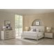 Oasis Nomad Snow Performance Fabric Tidal Upholstered Panel Bedroom Set