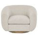 Fitz Santa Cruz Sand Upholstered Swivel Chair