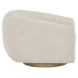 Fitz Santa Cruz Sand Upholstered Swivel Chair