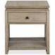 Conrad Stone Harbor Gray Rectangular End Table