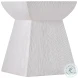 Casitas White Accent Table
