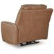 Spear Hill Caramel Leather Zero Gravity Power Recliner with USB Charging