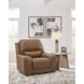 Spear Hill Caramel Leather Zero Gravity Power Recliner with USB Charging