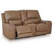 Spear Hill Caramel Leather Power Reclining Living Room Set