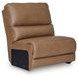 Spear Hill Caramel Leather 5 Piece Modular Power Reclining Sectional with USB Charging