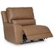 Spear Hill Caramel Leather 5 Piece Modular Power Reclining Sectional with USB Charging