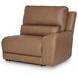 Spear Hill Caramel Leather 3 Piece Modular Power Reclining Sectional with LAF Chaise and USB Charging