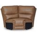 Spear Hill Caramel Leather 5 Piece Modular Power Reclining Sectional with USB Charging