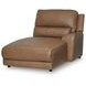 Spear Hill Caramel Leather 3 Piece Modular Power Reclining Sectional with RAF Chaise and USB Charging