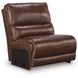 Spear Hill Canyon Leather 6 Piece Modular Power Reclining Sectional with USB Charging and Storage Console
