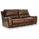 Spear Hill Canyon Leather 92" Zero Gravity Power Reclining Sofa with USB Charging