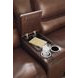 Spear Hill Canyon Leather 6 Piece Modular Power Reclining Sectional with USB Charging and Storage Console