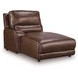 Spear Hill Canyon Leather 6 Piece Modular Power Reclining Sectional with USB Charging and Storage Console